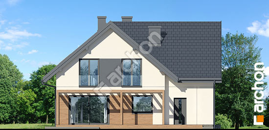 Дворовой фасад Дом в малиновках 21 (Г)