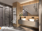 Проект будинку ARCHON+ Будинок в малинівці 21 (Г) візуалізація ванни (візуалізація 3 від 1)