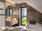 Проект будинку ARCHON+ Будинок в малинівці 21 (Г) візуалізація ванни (візуалізація 3 від 2)