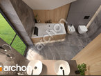 Проект будинку ARCHON+ Будинок в малинівці 21 (Г) візуалізація ванни (візуалізація 3 від 4)