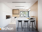 Проект будинку ARCHON+ Будинок в аморфах 2 (Г2А)  візуалізація кухні 1 від 1