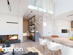 Проект будинку ARCHON+ Будинок в аморфах 2 (Г2А)  денна зона (візуалізація 1 від 2)