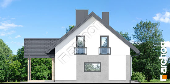 Боковой фасад Дом в малиновках 9 (Г)