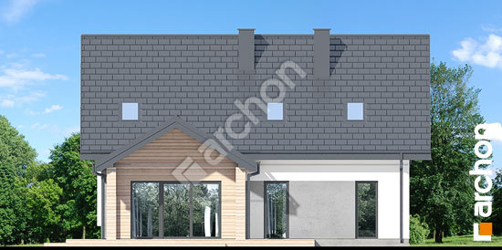 Дворовой фасад Дом в малиновках 9 (Г)