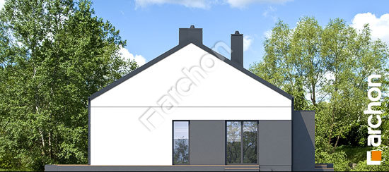 Бочний фасад Будинок в рудбекіях 2