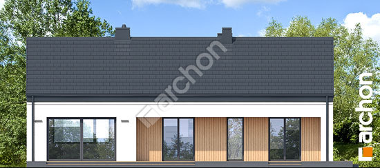 Дворовой фасад Дом в рудбекиях 2