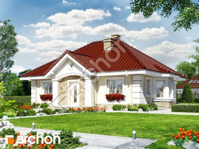 Проєкт будинку ARCHON+ Будинок в лотосах 2 вер.2 