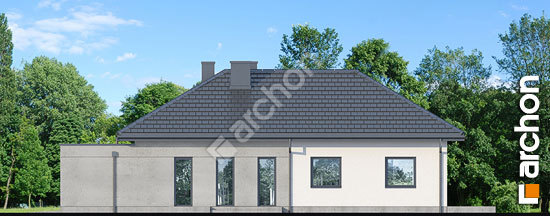 Боковой фасад Дом в жимолости 4 (Г2)