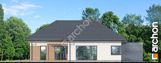 Боковой фасад Дом в жимолости 4 (Г2)