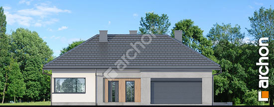 Передний фасад Дом в жимолости 4 (Г2)