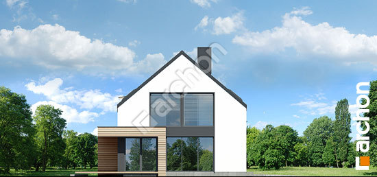 Бочний фасад Будинок в агапантах (Г2)