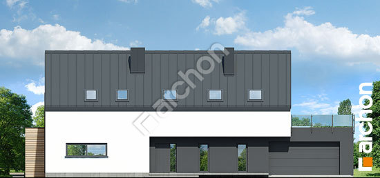 Передній фасад Будинок в агапантах (Г2)