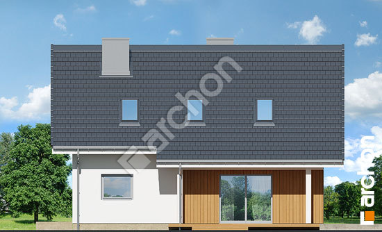 Дворовий фасад Будинок в кордіях