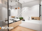 Проект дома ARCHON+ Дом в альвах 4 (Г2) визуализация ванной (визуализация 3 вид 1)