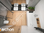 Проект дома ARCHON+ Дом в альвах 4 (Г2) визуализация ванной (визуализация 3 вид 4)