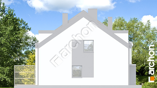 Боковой фасад Дом в ривиях 18 (Б) вер.2