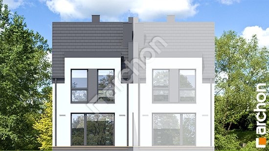 Дворовий фасад Будинок в рівіях 18 (Б) вер.2