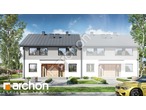 Проект дома ARCHON+ Дом в ривиях 4 (Р2Б) 