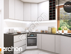 Проект будинку ARCHON+ Будинок в рододендронах 6 (A) вер.2 аранжування кухні 1 від 2