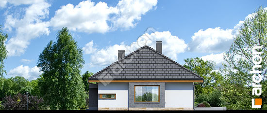 Бочний фасад Будинок під червоною горобиною (ГН) вер.2