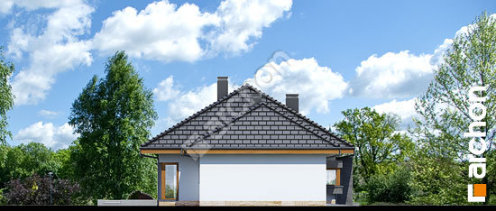 Бочний фасад Будинок під червоною горобиною (ГН) вер.2