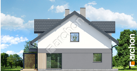 Бочний фасад Будинок в клематисах 2 (Р2) вер.2