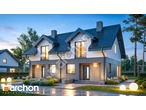 Проект дома ARCHON+ Дом в клематисах 2 (Р2) вер.2 