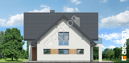 Боковой фасад Дом в миловонках 4