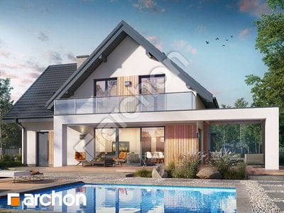 Проект дома ARCHON+ Дом в миловонках 4 