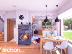 Проект дома ARCHON+ Дом в журавках (Г2Т) дневная зона (визуализация 2 вид 1)