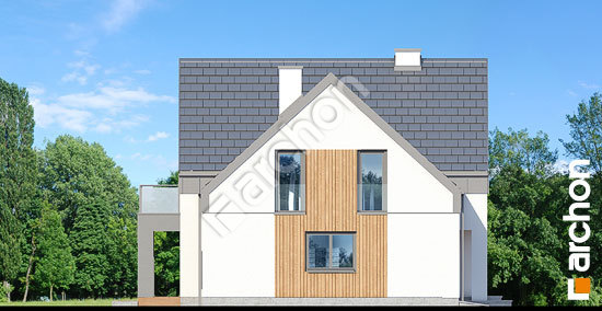 Бочний фасад Будинок в орлішках (Г2Н)