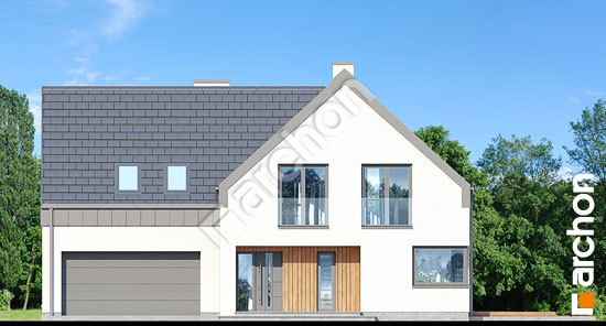 Передній фасад Будинок в орлішках (Г2Н)