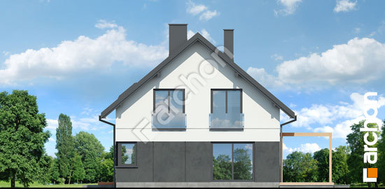 Бочний фасад Будинок у фрезіях 2 (Г2)