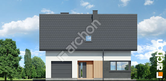 Передній фасад Будинок у фрезіях 2 (Г2)