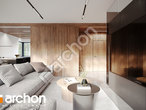 Проект дома ARCHON+ Дом во фрезиях 2 (Г2) дневная зона (визуализация 1 вид 1)