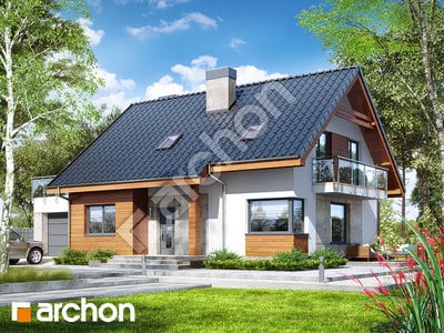 Проєкт будинку ARCHON+ Будинок в яблонках 4 (Г) 