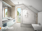 Проект будинку ARCHON+ Будинок в яблонках 9 візуалізація ванни (візуалізація 3 від 2)