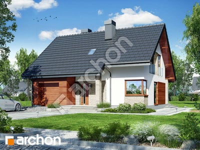 Проєкт будинку ARCHON+ Будинок в яблонках 9 