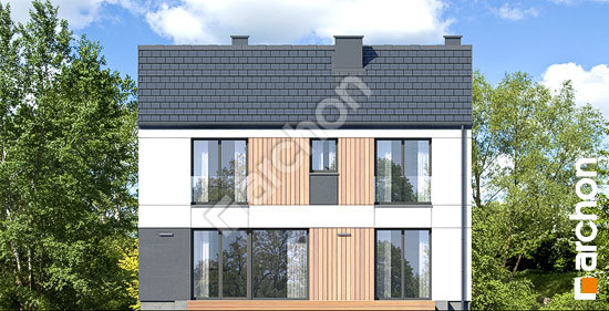 Дворовий фасад Будинок в іберійках 3