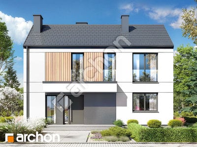 Проєкт будинку ARCHON+ Будинок в іберійках 3 