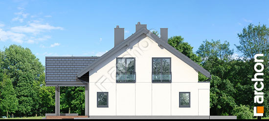 Бочний фасад Будинок в аурорах 11 (Г2)