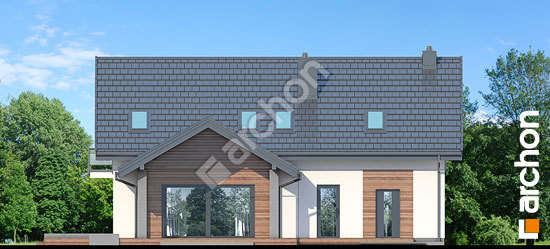 Дворовий фасад Будинок в аурорах 11 (Г2)