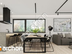 Проект дома ARCHON+ Дом в катанахнах (ГБ) дневная зона (визуализация 1 вид 6)