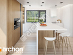 Проект дома ARCHON+ Дом в аурорах 8 (Г2) визуализация кухни 1 вид 1