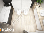 Проект будинку ARCHON+ Будинок в аурорах 8 (Г2) візуалізація ванни (візуалізація 3 від 4)