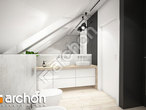 Проект дома ARCHON+ Дом в аурорах 8 (Г2) визуализация ванной (визуализация 3 вид 2)