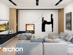 Проект будинку ARCHON+ Будинок в аурорах 8 (Г2) денна зона (візуалізація 1 від 3)