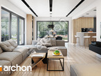 Проект будинку ARCHON+ Будинок в аурорах 8 (Г2) денна зона (візуалізація 1 від 4)