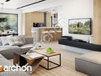 Проект дома ARCHON+ Дом в аурорах 8 (Г2) дневная зона (визуализация 1 вид 2)