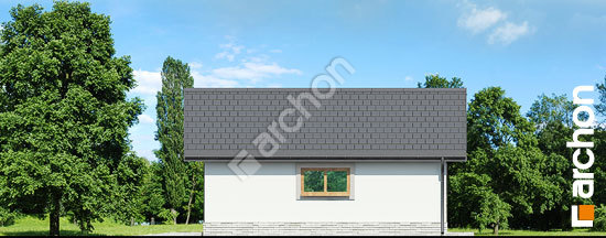 Бочний фасад Г6б - Двомісний гараж вер.2